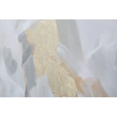 OBRAZ NA PŁÓTNIE Biały Kwiat -B- 90x3,7x90 cm